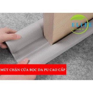 [35K] Mút xốp chặn cửa bọc da PU