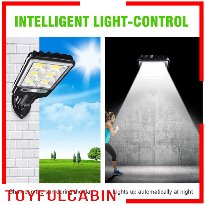 Đèn Led An Ninh Gắn Tường Sử Dụng Năng Lượng Mặt Trời Cảm Biến Chuyển Động Siêu Bền Dễ Lắp Đặt