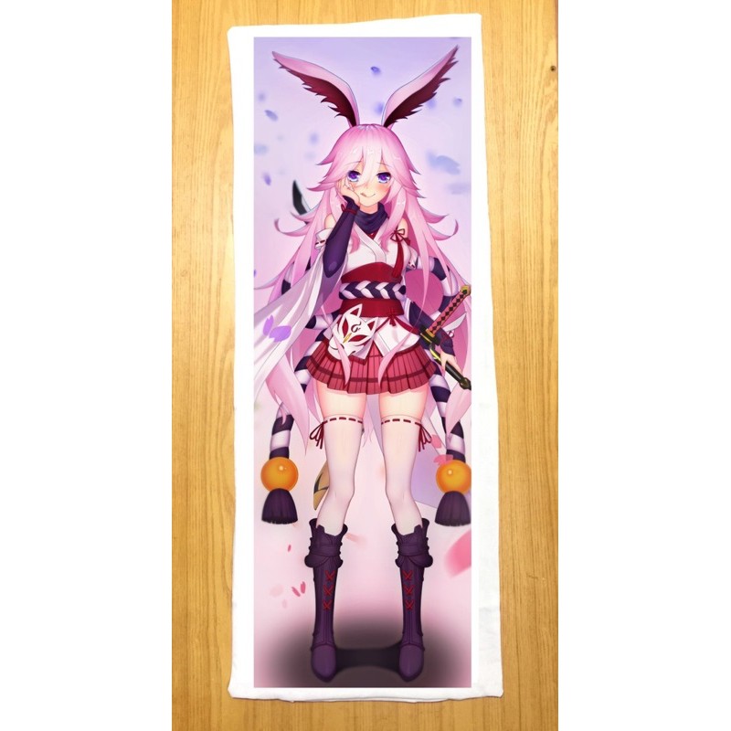 gối ôm in hình yae sakura honkai impact/ gối dài anime honkai impact yae sakura