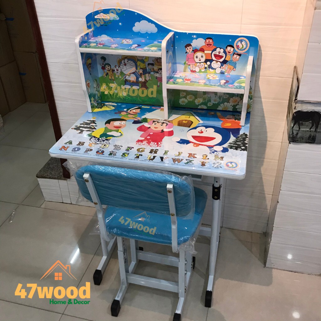 Bộ bàn và ghế trẻ em tăng chỉnh độ cao 47wood, phù hợp 4-12 tuổi - Bộ bàn ghế học sinh hàng việt nam chất lượng cao | BigBuy360 - bigbuy360.vn