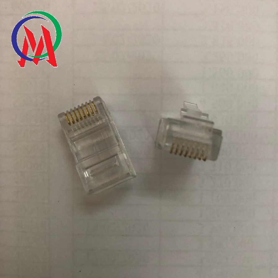 Đầu bấm mạng rj45 nhựa(1bich/100 hạt mạng)