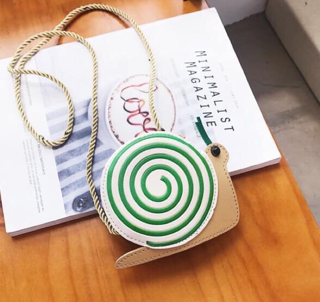 Túi mini Ong Bọ Ốc Sên