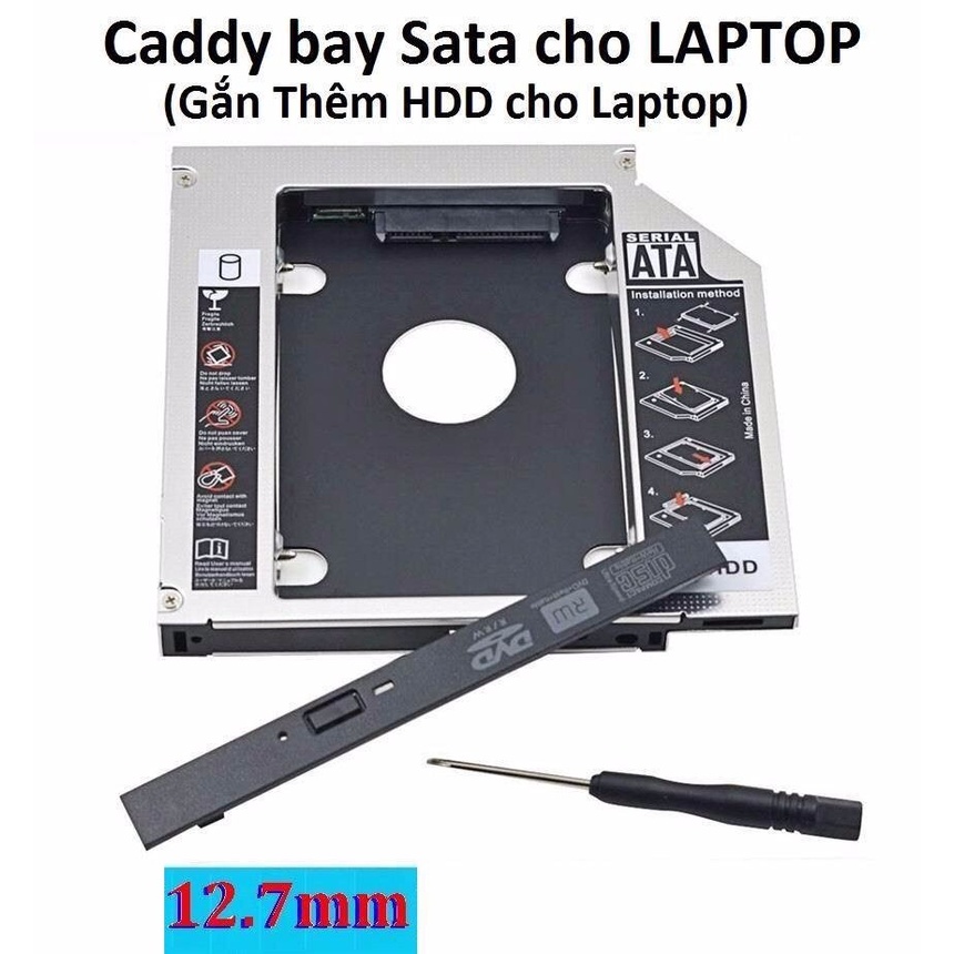 Khay ổ cứng Laptop CADDY BAY 12.7mm