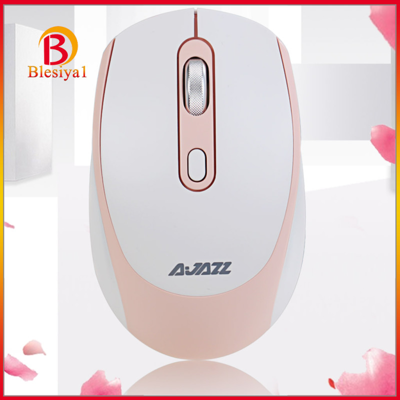 (Không Dây) Chuột Quang Học Không Dây 2.4g Màu Hồng Cho Máy Tính | BigBuy360 - bigbuy360.vn