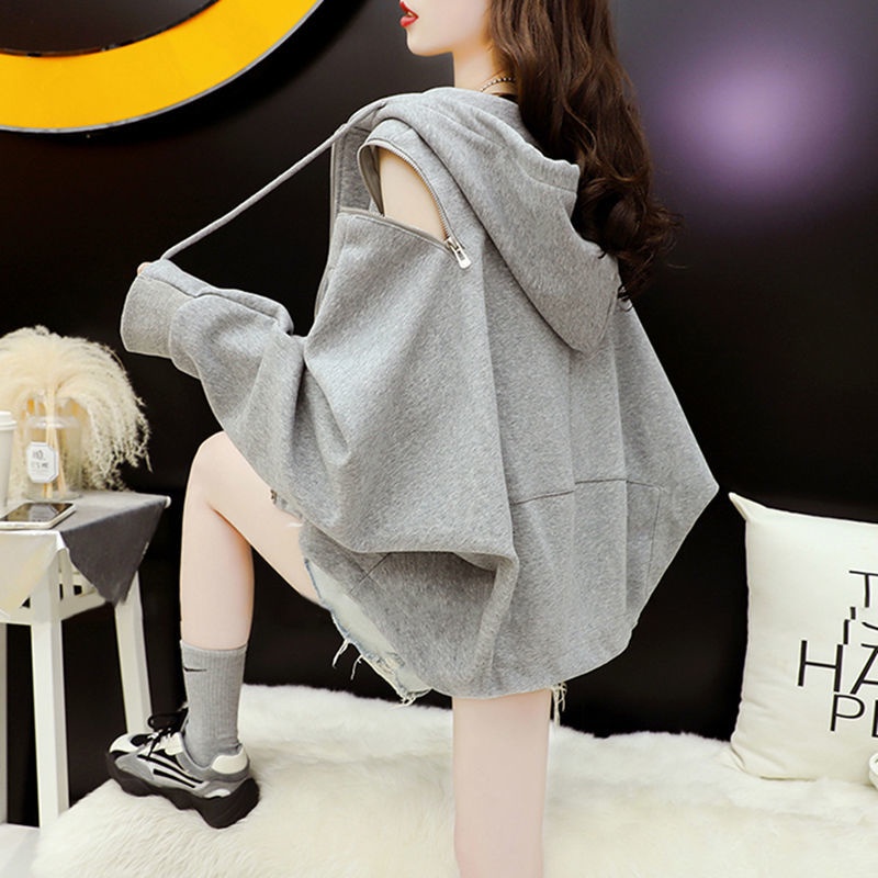 Áo khoác cardigan ngắn phong cách thể thao thời trang xuân thu thiết kế thời trang và đẹp cho nữ