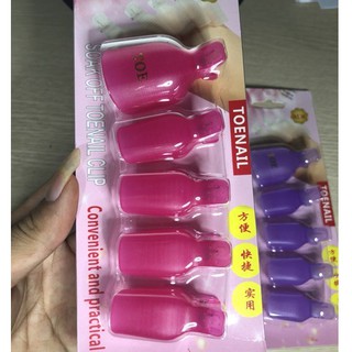 Kẹp ủ tháo gel móng chân trang trí chăm sóc móng làm nail nailart shop hnnail