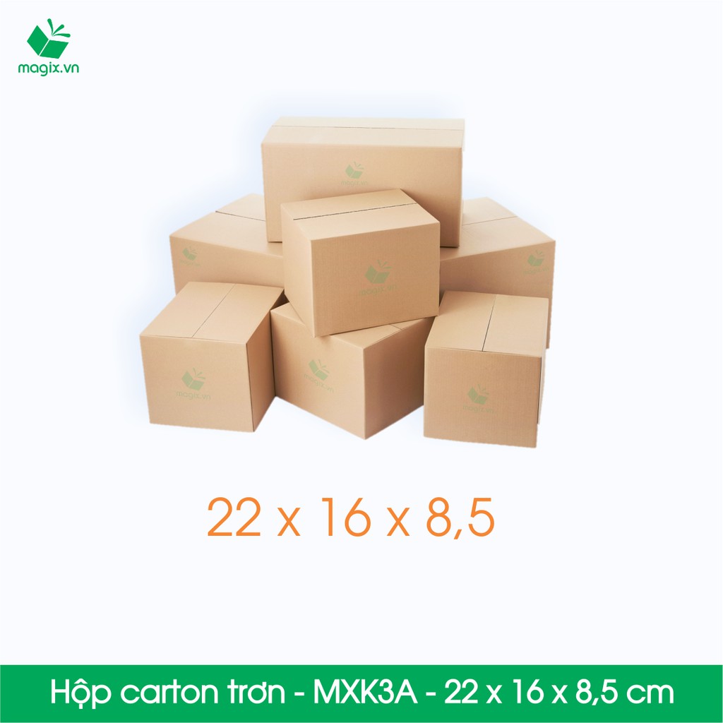 MXK3A - 22x16x8,5 cm - 100 Thùng hộp carton