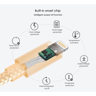 Cáp sạc siêu bền HoCo X2 cổng Lightning IP dài 1m