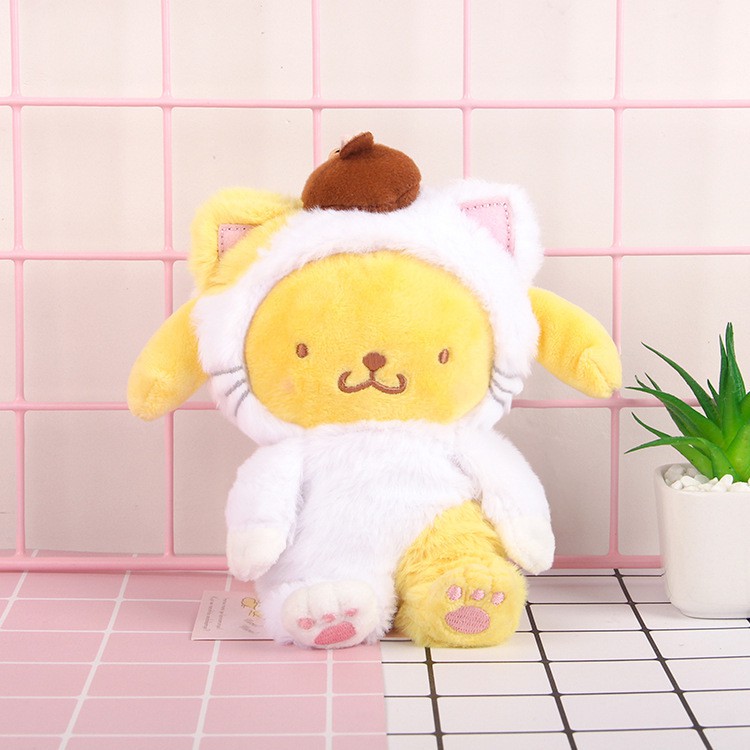 HELLOKITTY Thú Nhồi Bông Hình Hello Kitty Dễ Thương Phong Cách Nhật Bản