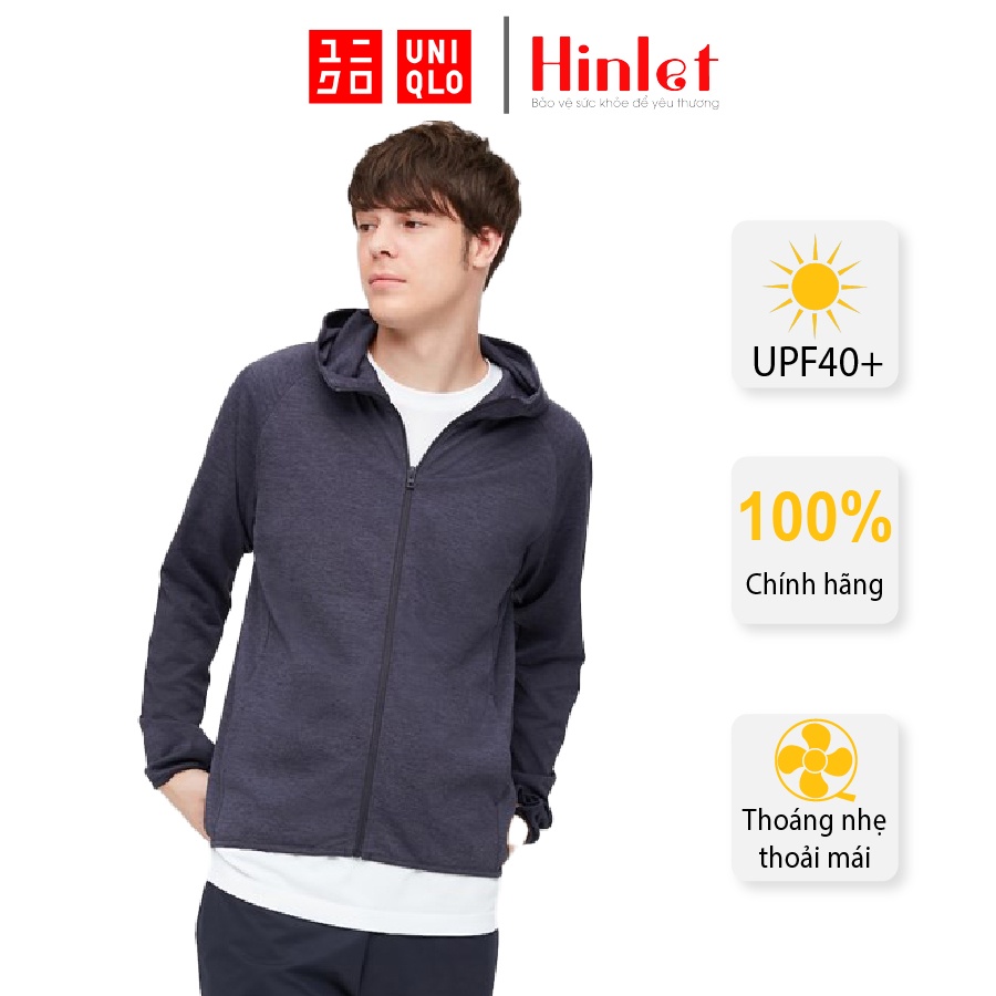 Áo chống nắng thun lạnh nam Uniqlo 404149 MEN Airism