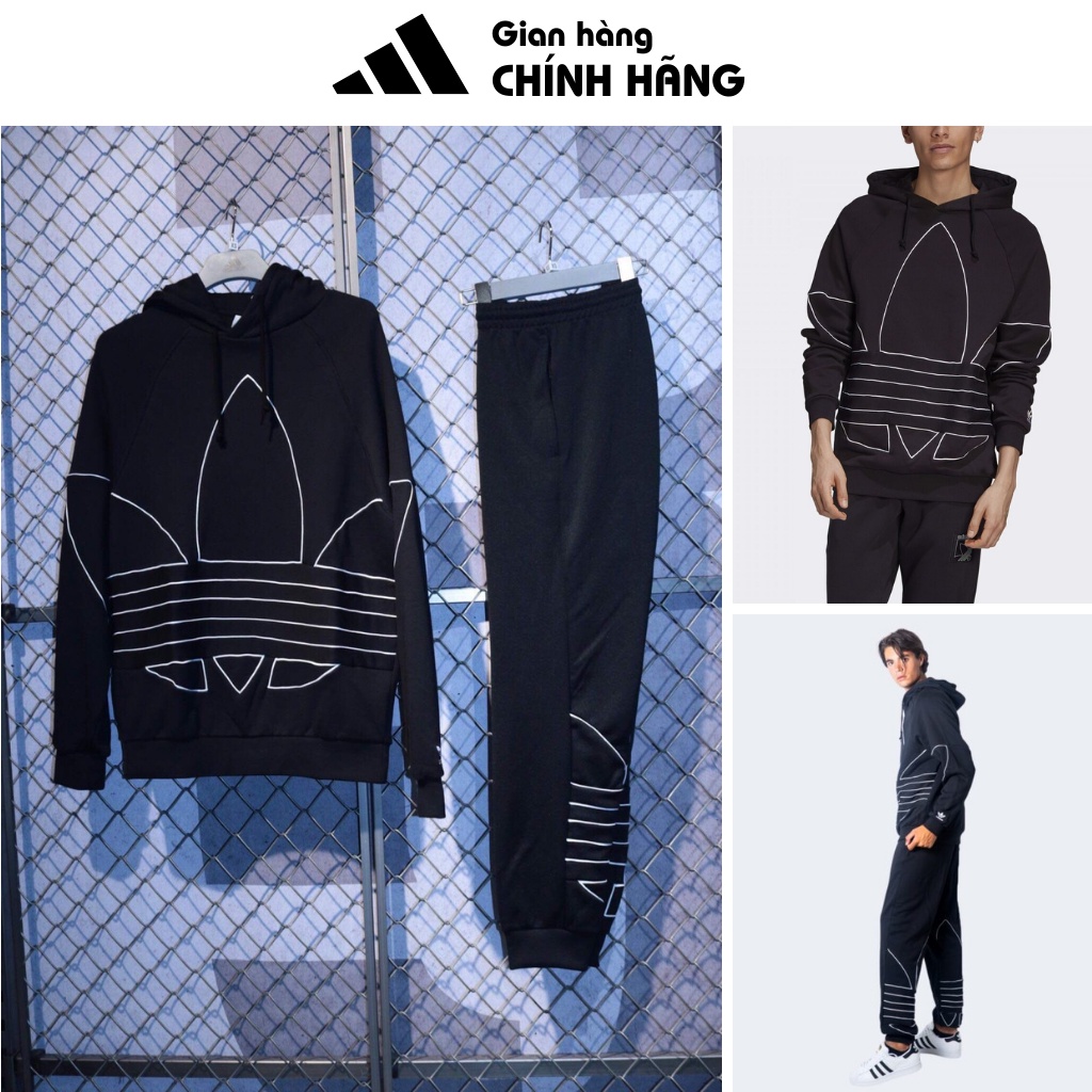 Bộ hoodie nam Adidas GE0223 + GF0223 - HÀNG CHÍNH HÃNG