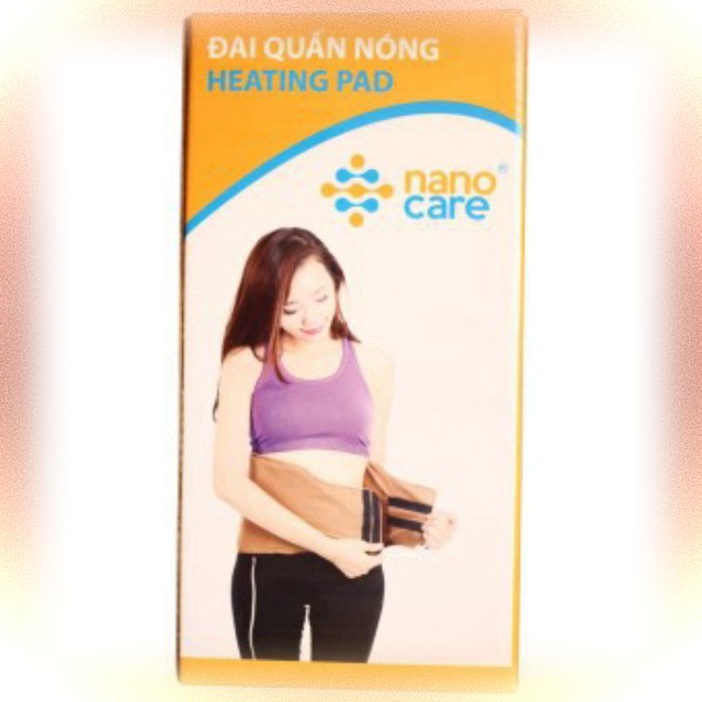 HOT'' Đai quấn nóng Nanocare Chính hãng có tem mác seri MỚI RẺ