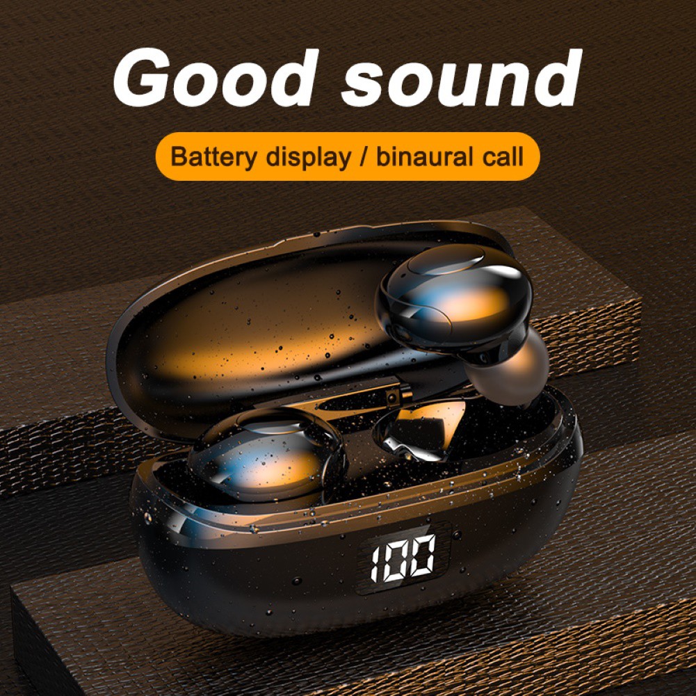 Tai Nghe Hel + Hkt-6 Bluetooth 5.0 Không Dây 9d Chống Nước Âm Thanh Sống Động Điện Thoại