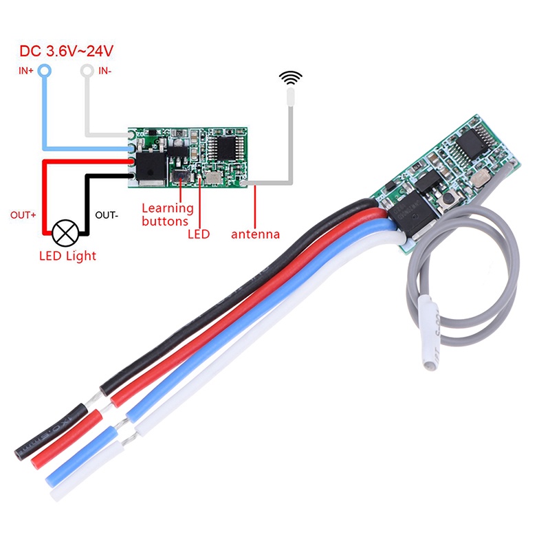 Remote Điều Khiển Không Dây 433mhz 1ch rf