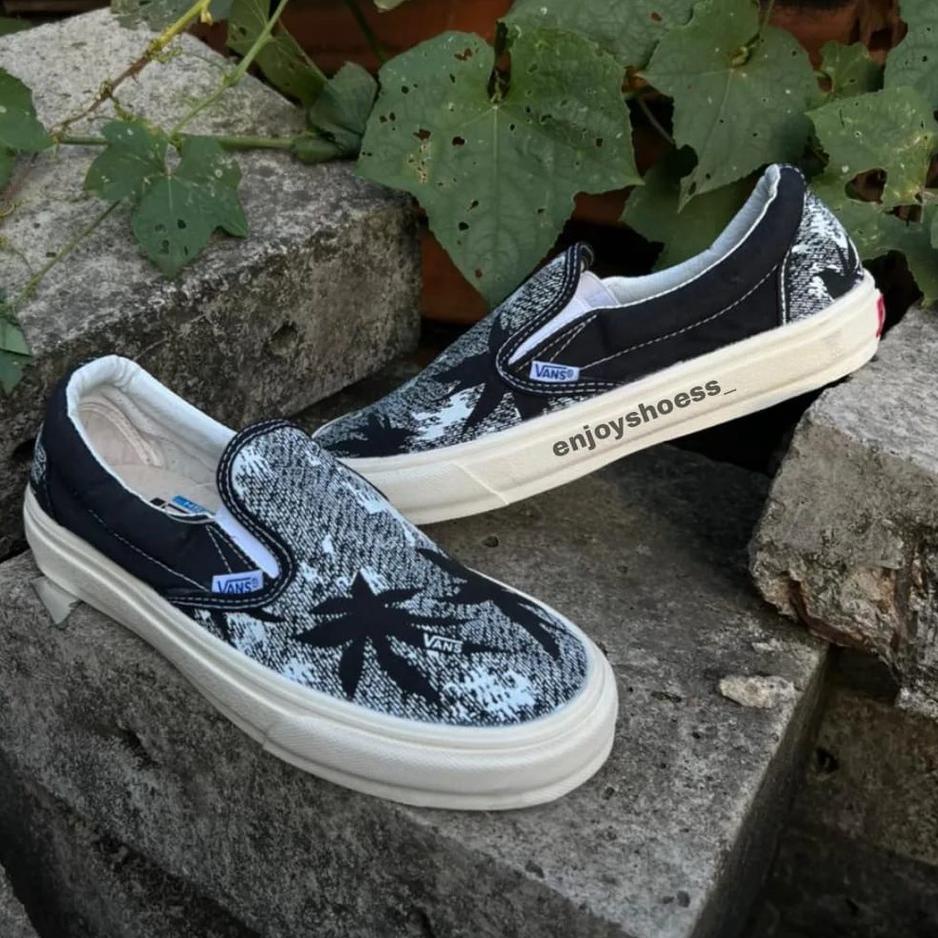 Khuyến Mãi!!! Giày Slip on OG 8.8 Vans 595 Cao Cấp Sản Xuất Tại Trung Quốc