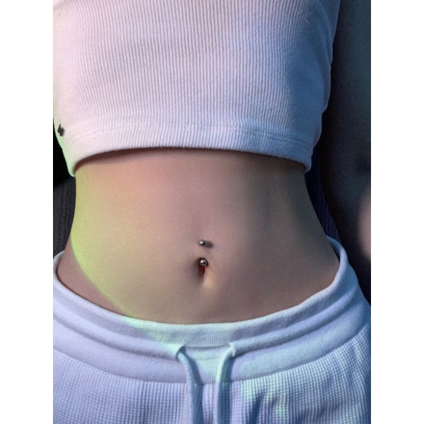 Khuyên rốn basic nhỏ thân ngắn 6 - 8 - 10mm