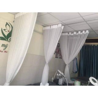 Rèm von spa, gia đình kt 2m x 2m6 loại dày đẹp(đã thành phẩm )