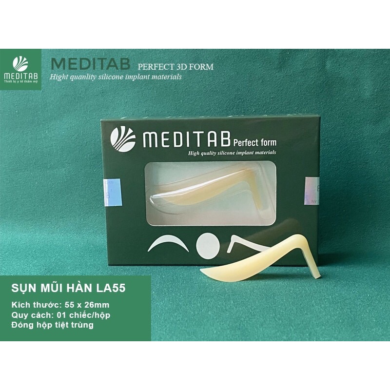 Sụn nâng mũi silicone LA55- Plus
