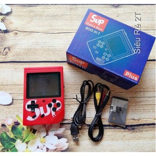 MÁY CHƠI GAME BOX 400 IN 1 PLUS 4 NÚT CẦM TAY SUP Đủ màu
