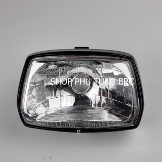 Bộ đèn pha xe DREAM II, SUPER DREAM ( 1 bộ gồm: chóa, kiếng, vòng đèn)