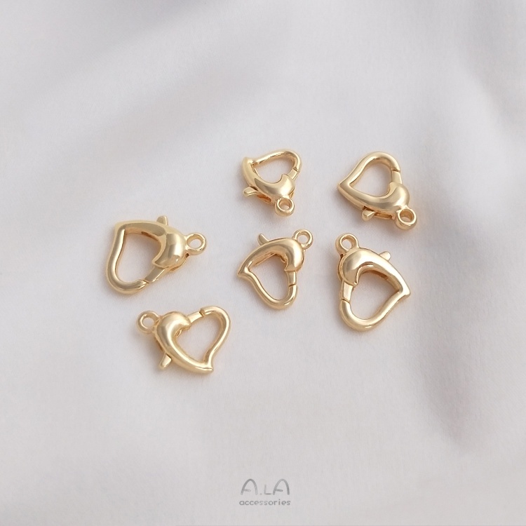 Móc Khóa Tôm Hùm Bằng Đồng Mạ Vàng 14K Nhiều Màu Sắc Dùng Làm Trang Sức diy