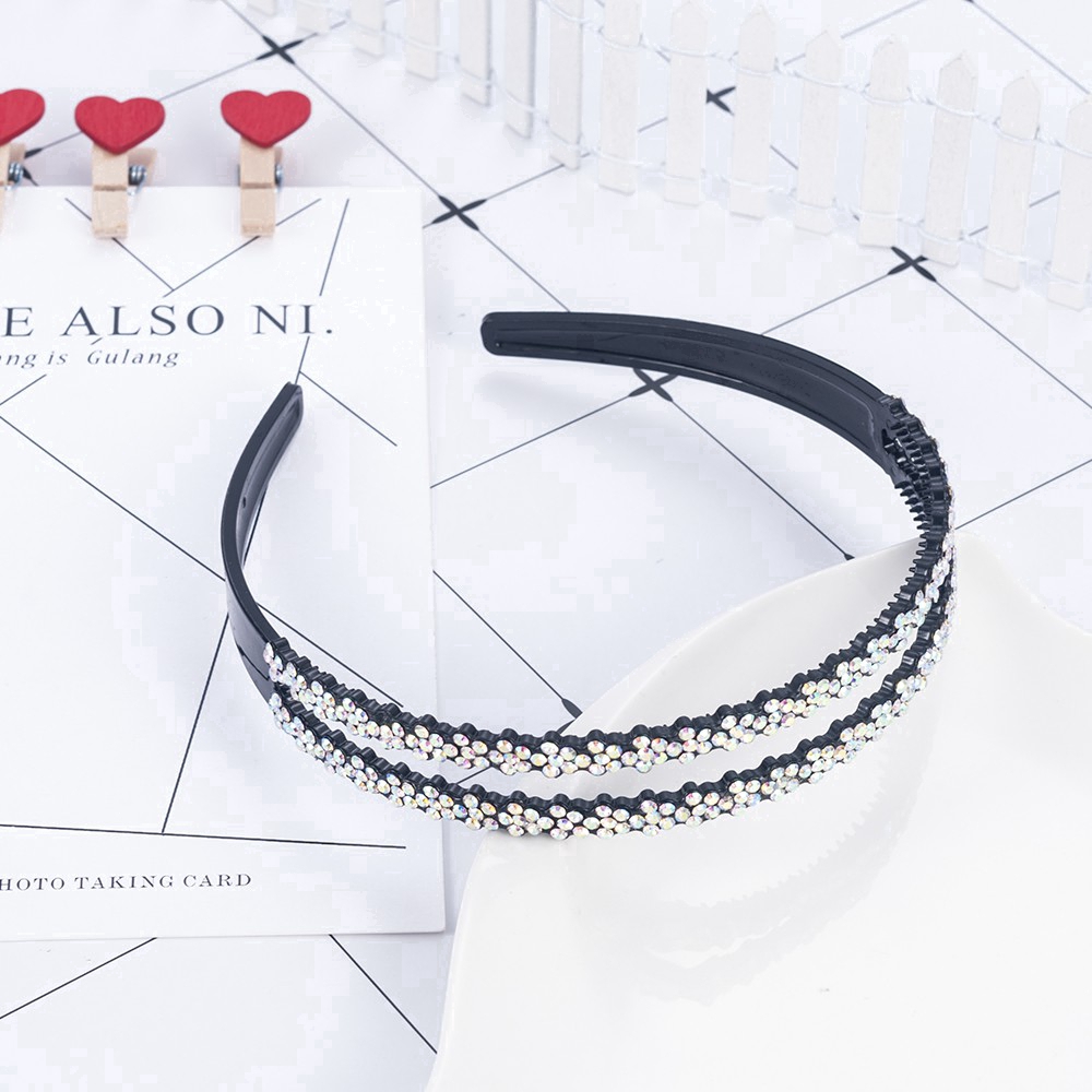 Băng đô đính đá phong cách Hàn Quốc thời trang cho nữ