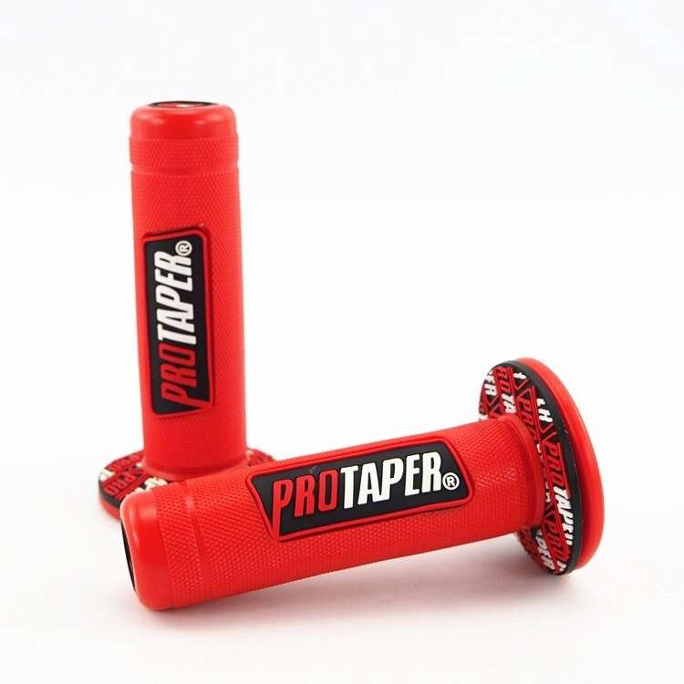 Tay nắm xe máy Motocross Grip Tay cầm Thanh chống bụi bẩn Xe đạp 7/8 "Tay lái cao su Gel mật độ kép Tay cầm MX