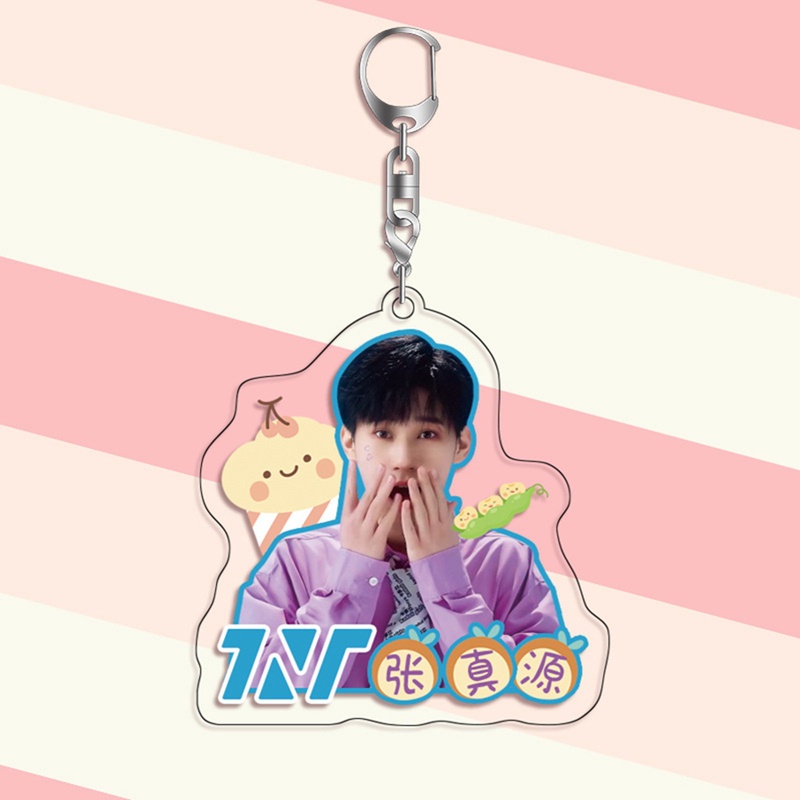 Tnt Times Móc Khóa Acrylic Dày 3mm Hai Mặt HD In Hình Ngôi Sao Âm Nhạc Yaxuan Ding Chenxin