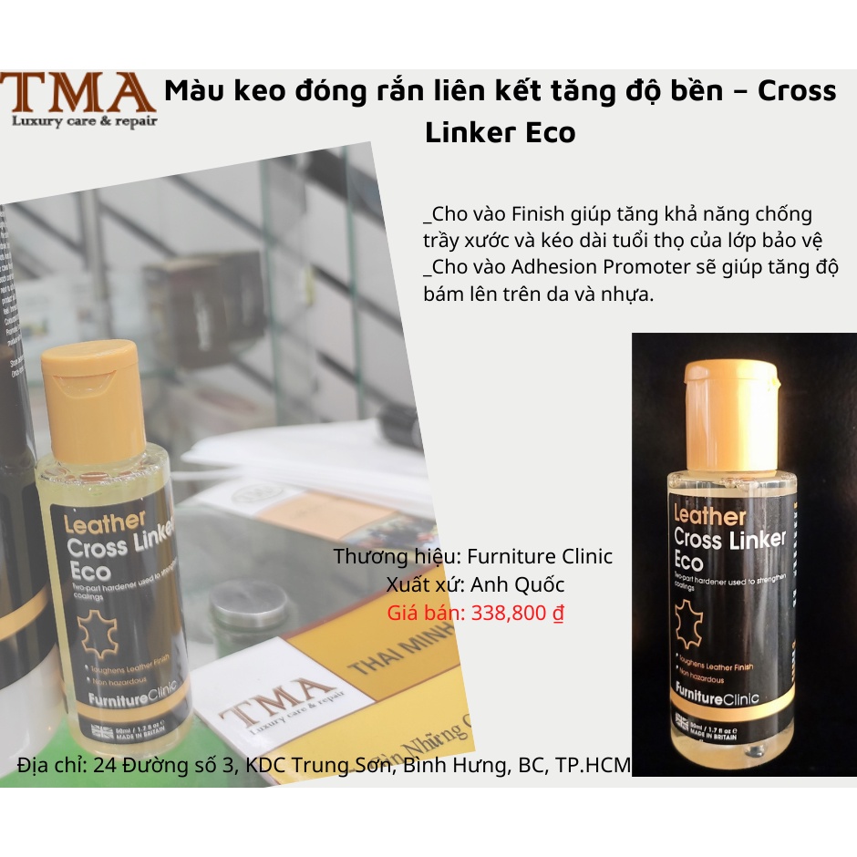 Màu keo đóng rắn liên kết tăng độ bền – Cross Linker Eco