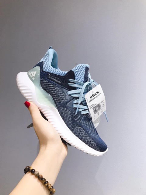 {Giá huỷ diệt} Giày thể thao Adidas Alphabounce màu xanh dương