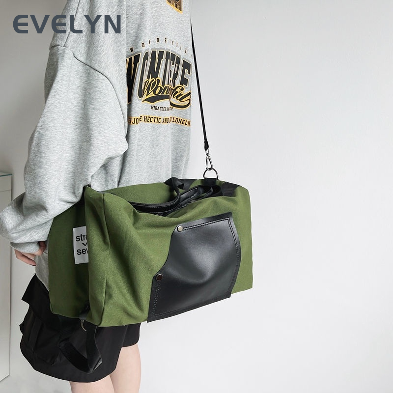 Evelyn Ba Lô Đựng Hành Lý Du Lịch / Tập Thể Dục Đa Năng Nhỏ Gọn Thời Trang Mới
