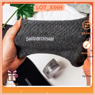 HỘP 4 ĐÔI TẤT NAM NỮ CỔ NGẮN HM DAVID BECKHAM HÀNG SIÊU XỊN