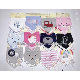 Set 3 yếm Momscare nhiều màu
