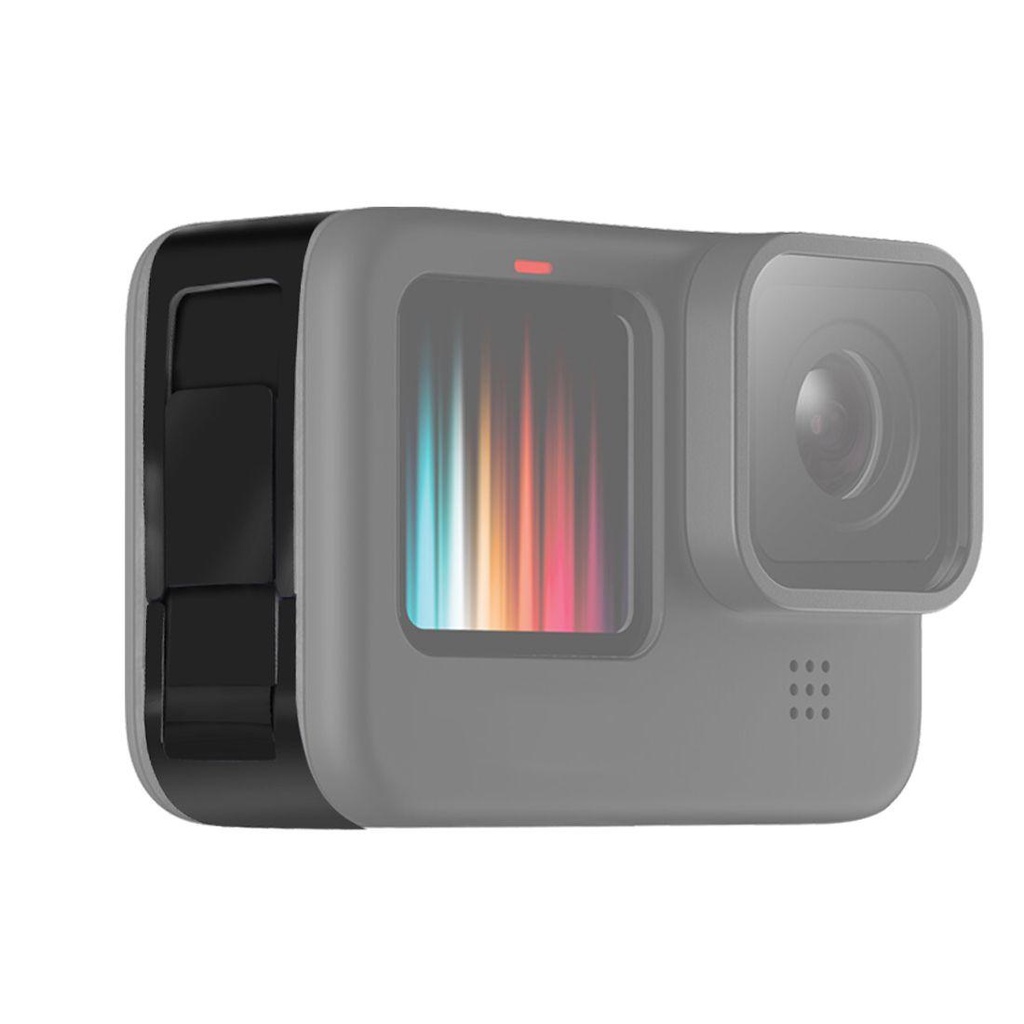 Nắp Bảo Vệ Pin Máy Ảnh Hành Trình GoPro Hero 10 9 Màu Đen Có Nắp Trượt