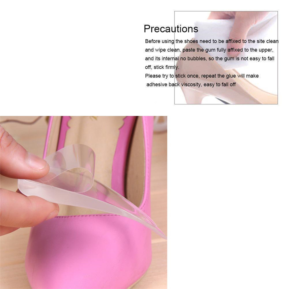 Cặp Miếng Lót Giày Bằng Silicon Hỗ Trợ Chỉnh Hình Bàn Chân