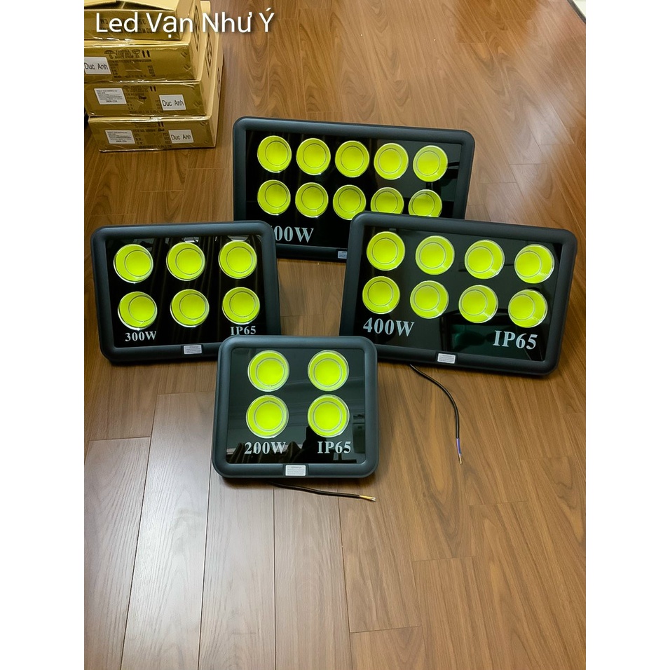 Đèn led pha cốc 200w, 300w, 400w, 500w,  IP66   siêu sángChiếu Sáng Ngoài Trời,Sân Bóng siêu sáng - Bảo hành: 2 nam