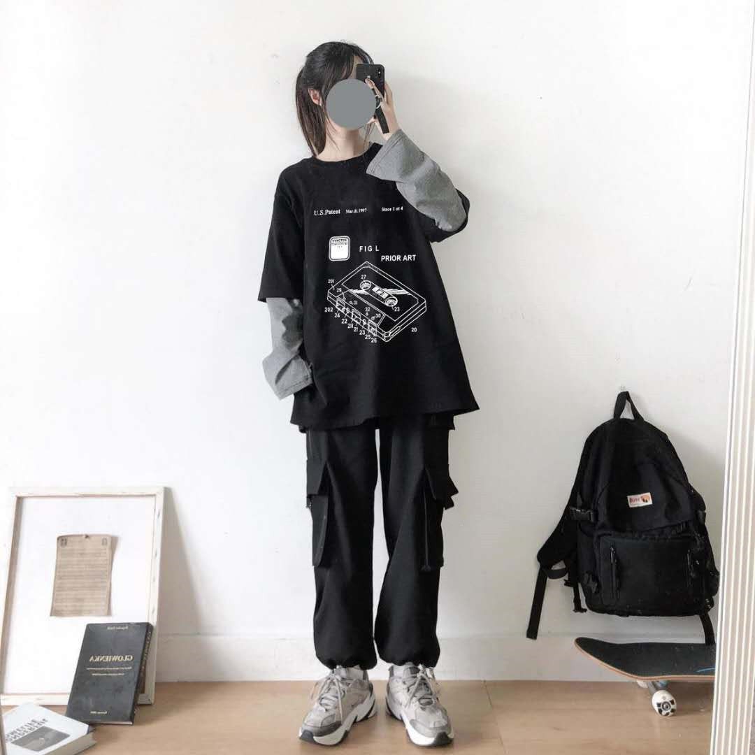 Set Áo Dài Tay Cổ Bẻ + Quần Dài Ống Rộng Thời Trang Nữ | BigBuy360 - bigbuy360.vn