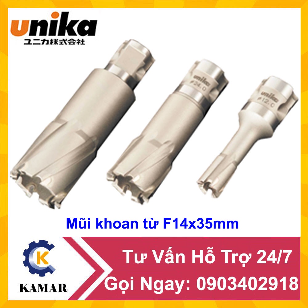 Mũi khoan từ Unika Phi 14.0mm MX35N-14.0