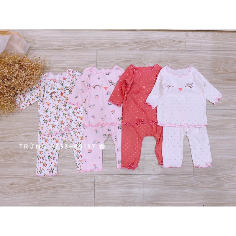 CHỌN MẪU - Bộ dài Hotga  cho bé trai / bé gái 6-9kg