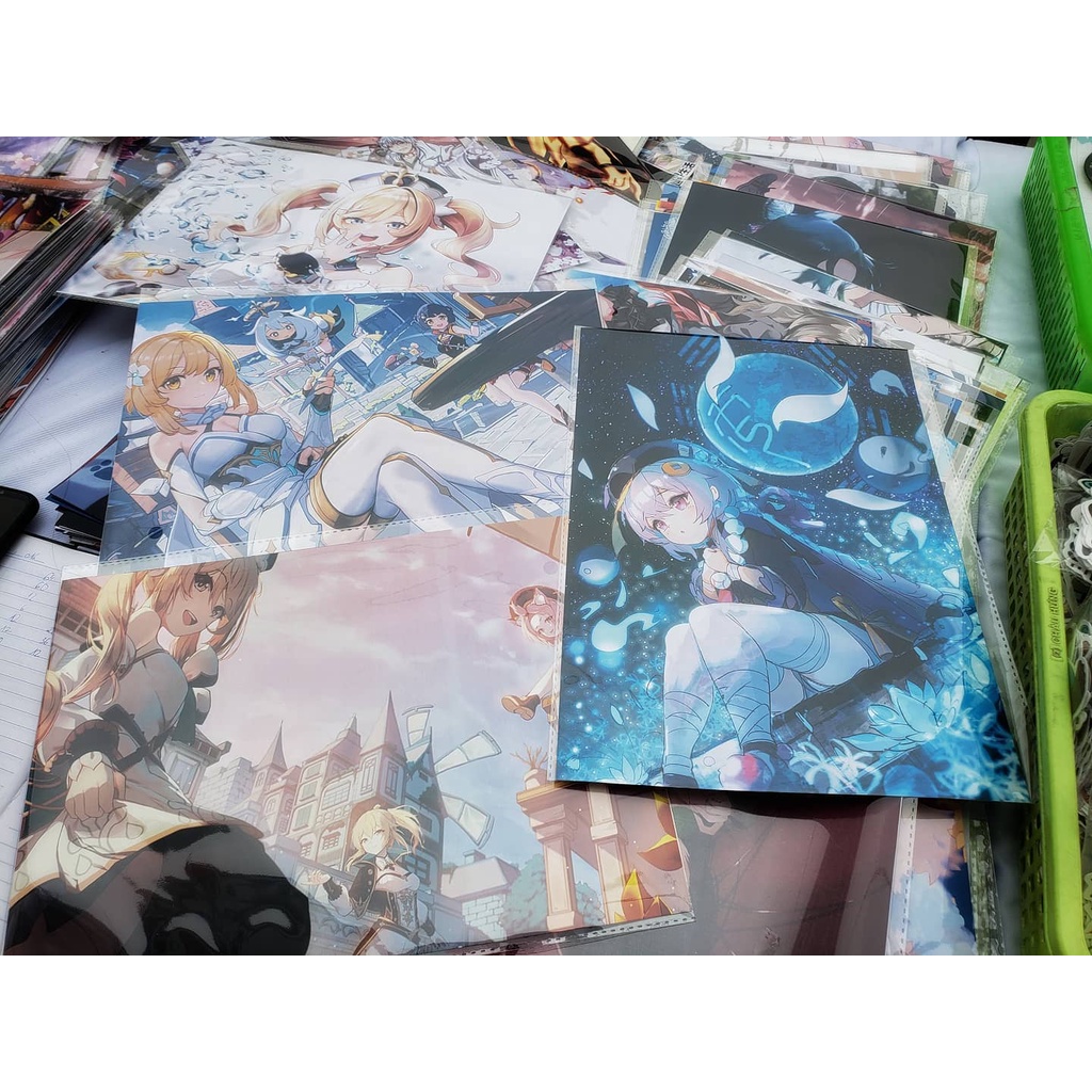 Poster tranh treo tường anime Kimetsu no Yaiba Thanh gươm diệt quỷ - Poster in hình animesky