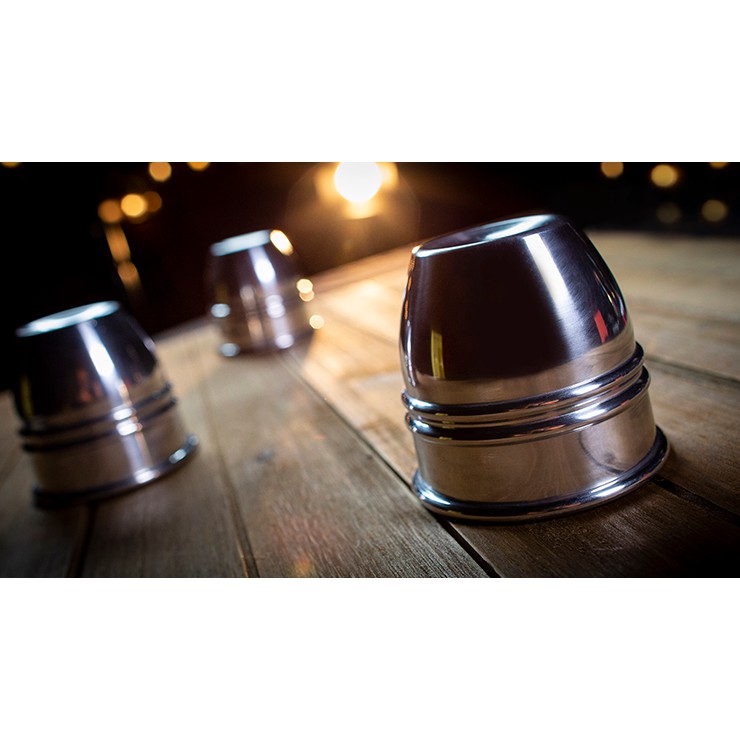 Đạo cụ ảo thuật CUPS and BALLS Aluminum - Murphy's Magic [Hàng Gốc]