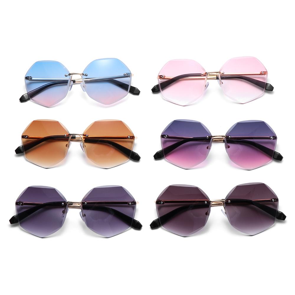 ESPO Kính Mát Không Gọng Chống Tia UV400 Phong Cách Vintage