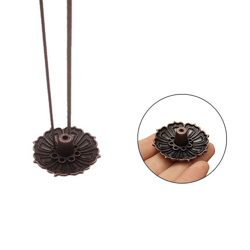 Giá Đỡ Đốt Trầm Hương 9 Lỗ Hình Hoa Sen Độc Đáo