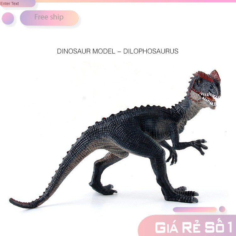 MS1026 - Khủng long  mô hình Dilophosaurus