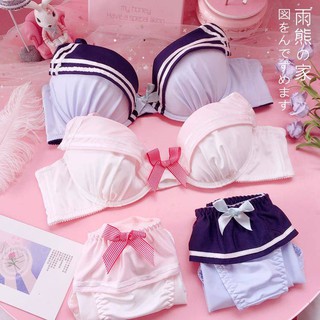 ❤️❤️Bộ đồ lót mềm mại phong cách Anime Nhật Bản cho nữ