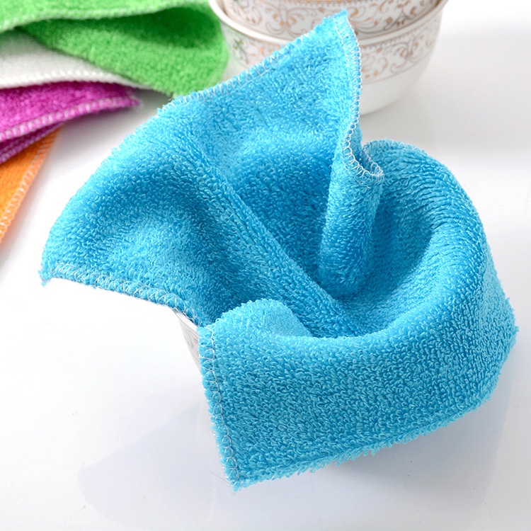 Khăn Sợi Tre Hai Lớp Chống Dầu Vệ Sinh Nhà Bếp/Xe Hơi/Cửa Sổ/Cửa Sổ/Xe Hơi