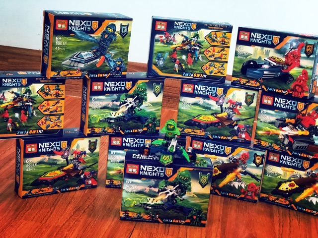 BỘ ĐỒ CHƠI LEGO NEXO KNIGHTS 12 HỘP CHO BÉ