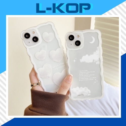 Ốp lưng iphone trong lượn sóng tim mây 6plus/6splus/7plus/8plus/xs/11/12/13/pro/max/plus/promax