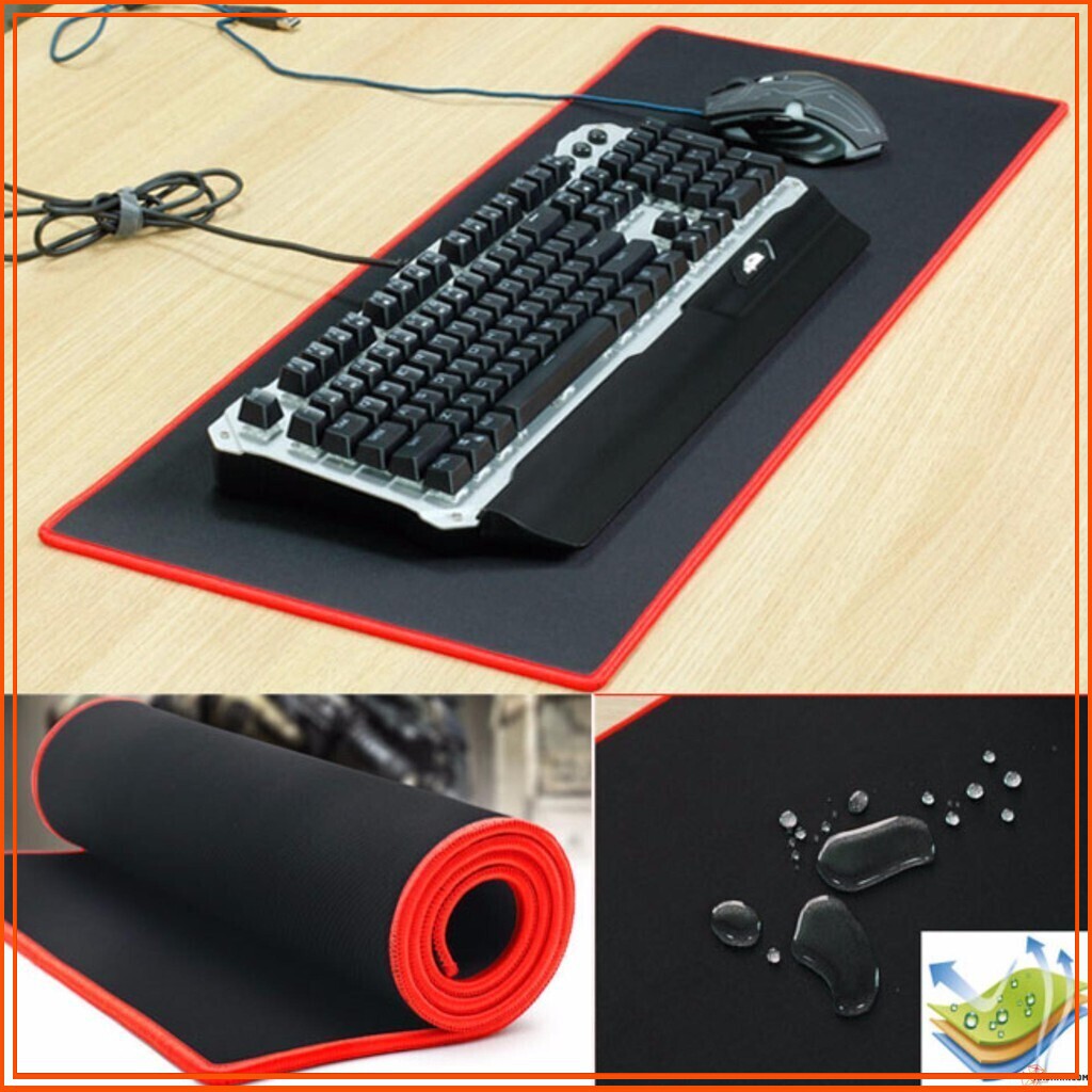 [SALE_SHOCK] Tấm Lót Chuột Pad G-6 A5 Rasure- may viền 400x350x3mm 