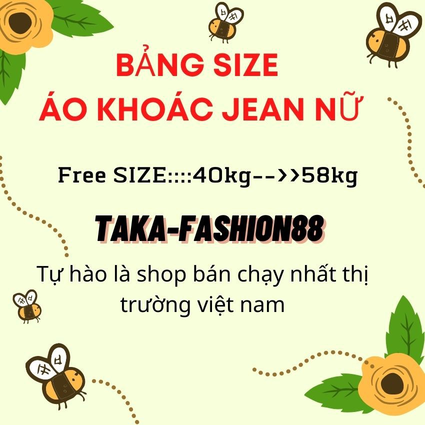 Áo khoác jean nữ,chất vải bò cao cấp,cá tính trẻ trung năng động,mt 003 tcs | BigBuy360 - bigbuy360.vn